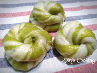 雙色花捲饅頭