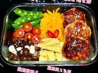 減脂~韓式豬肉蔬菜餅便當