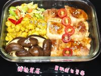 減脂~里肌肉包豆腐便當