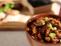 香菇麻油飯-豆油伯春源醬油