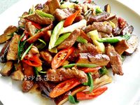 辣炒蒜苗豆干