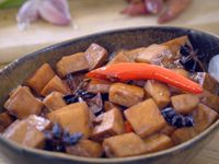 無水版滷豆干