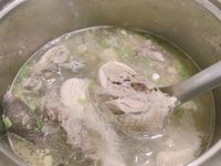 鹹水雞冬粉湯