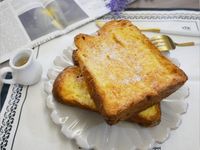 氣炸鍋「楓糖法式吐司」簡單完成優雅早午餐