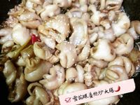 雪花釀薑絲炒大腸首部曲