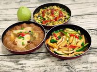 水波爐一爐三菜(水波爐料理)