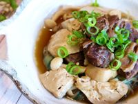 日式牛肉燒豆腐