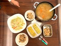 鮭魚菇菇炊飯