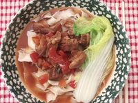 InstantPot電壓鍋「番茄牛肉麵」