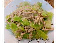 牛肉炒菜心