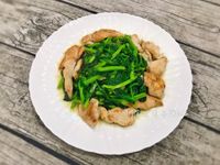 豆苗嫩雞
