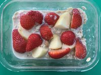 水果豆漿燕麥(免開火)