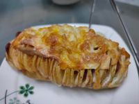 氣炸 手風琴馬鈴薯