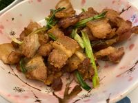 蒜苗三層肉