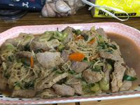 金針菇炒肉