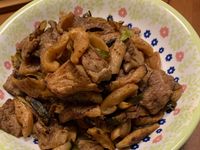 豬肉片炒菜脯