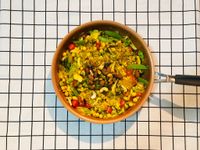 暴力平底鍋飯