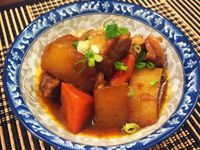 蘿蔔燉肉
