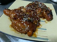 蜜汁烤雞腿