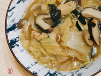 雞油白菜滷