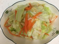 蒜炒高麗菜