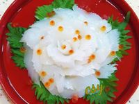 軟絲生魚片
