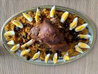 中東羊肉飯  Lamb  kabsa
