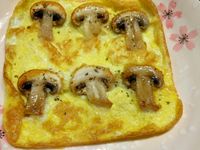 蘑菇蛋燒~便當菜