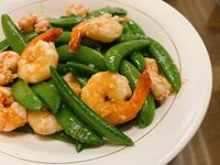 甜豆炒蝦仁🦐