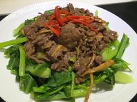芥蘭牛肉