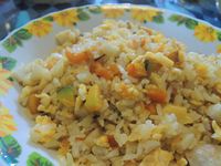 南瓜蛋炒飯