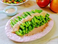 芝麻醬佐四季豆