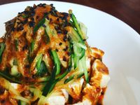 涼拌沙嗲豆腐