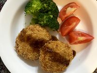 新豬肉可樂餅 (五辛素含蛋奶)