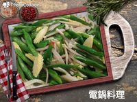 蒜香炒三蔬