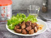 沙茶桔醬骰子牛