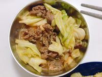 蠔油高麗菜牛肉