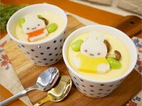 寶寶副食品「蒸蛋」可愛又好吃的滑嫩感 ♪