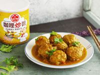 咖哩燉肉丸子