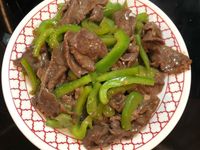 青椒炒牛肉