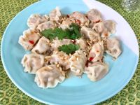 全聯食譜之爸爸回家做晚飯-泰式乾拌水餃