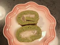 🍵抹茶芋頭蛋糕卷