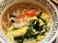 蛋花烏龍麵 (露營OK)