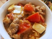 番茄燴豆腐 (露營OK)