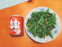 紅蔥醬炒空心菜