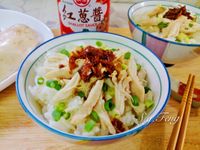 紅蔥醬雞絲拌飯(電鍋版)