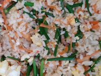 韭菜花炒飯
