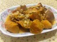 南瓜炒薑絲