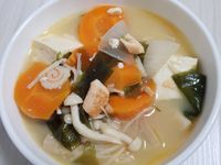 鮭魚味噌湯