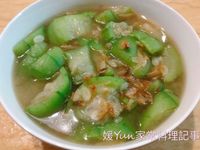 。油蔥絲瓜。